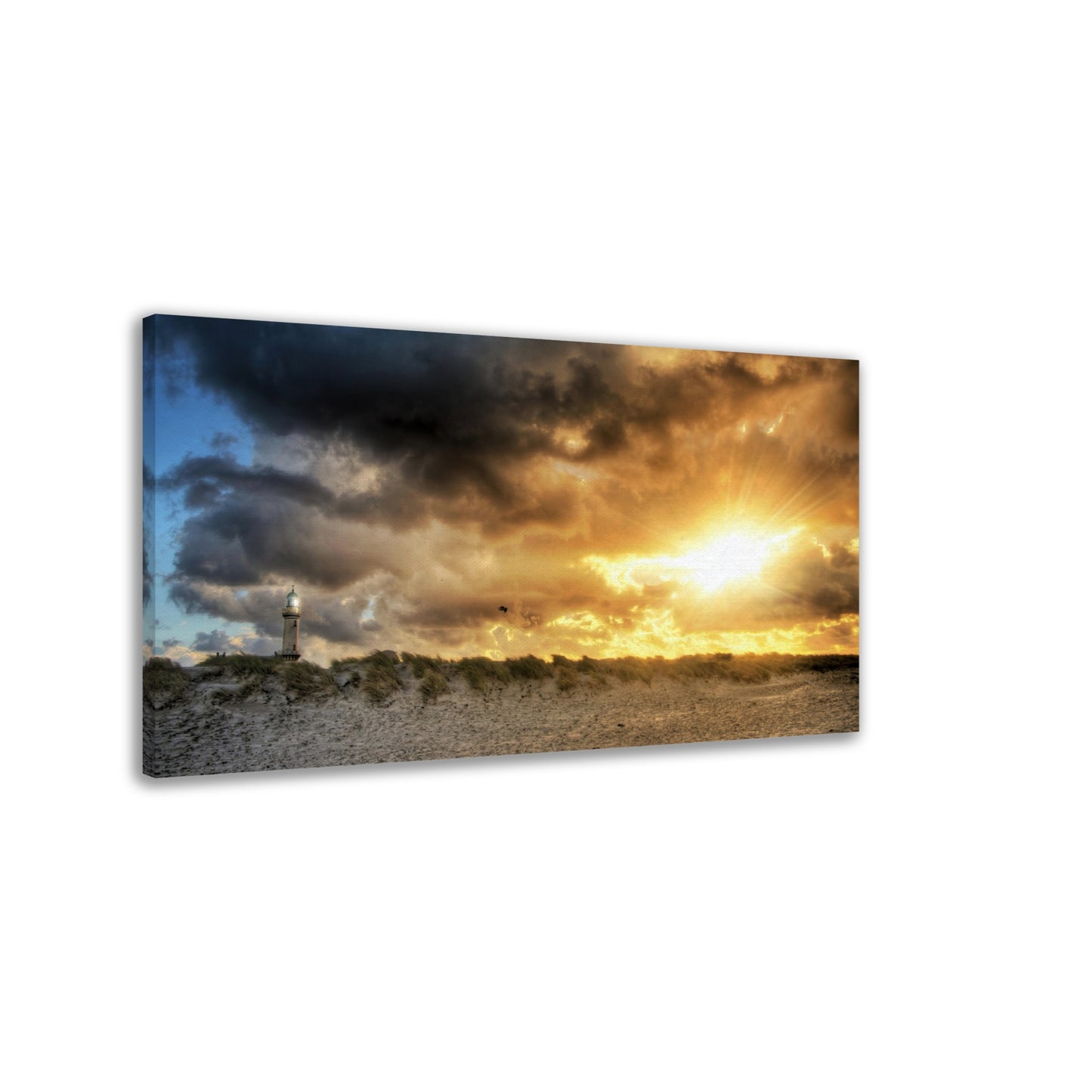 Leuchtturm am Strand