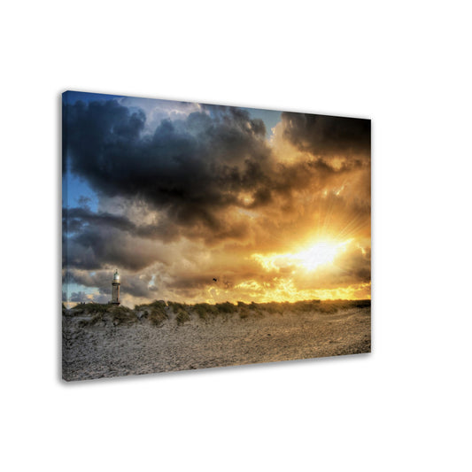 Leuchtturm am Strand