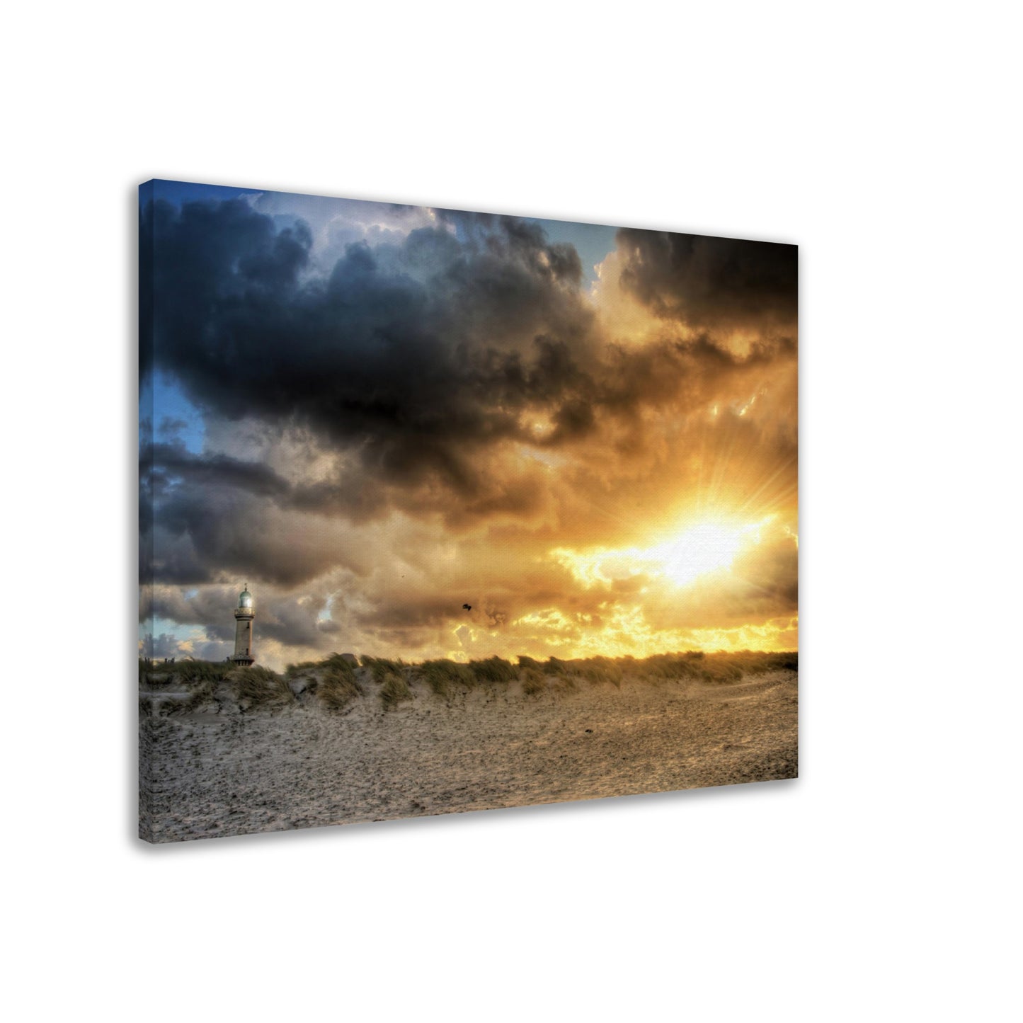 Leuchtturm am Strand